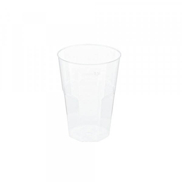 30 Stk. Pfandbecher PP Becher Cocktail 300ml 12 oz für Festivals, Partys & mehr